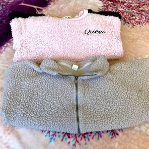 Bundle of 2 warm Winter shirts for older Girl.
